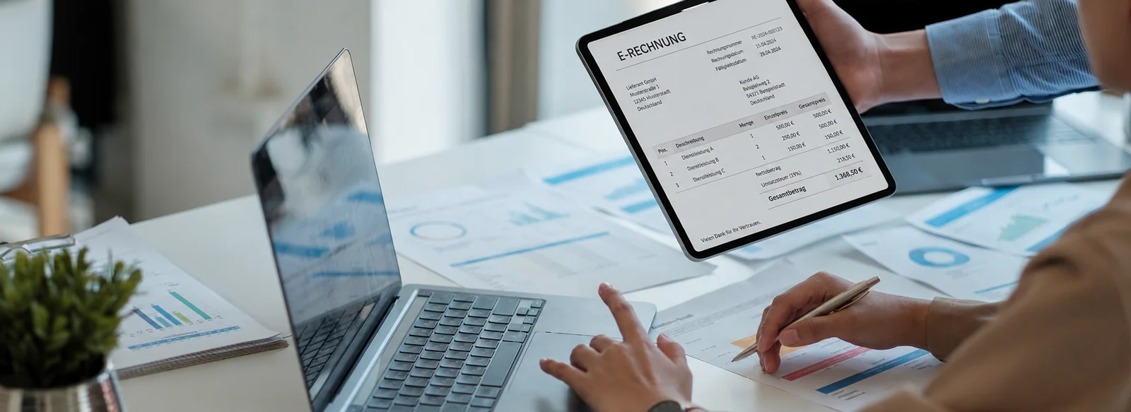 Webinar "Die E-Rechnung – im Rechnungswesen digital unterwegs sein"